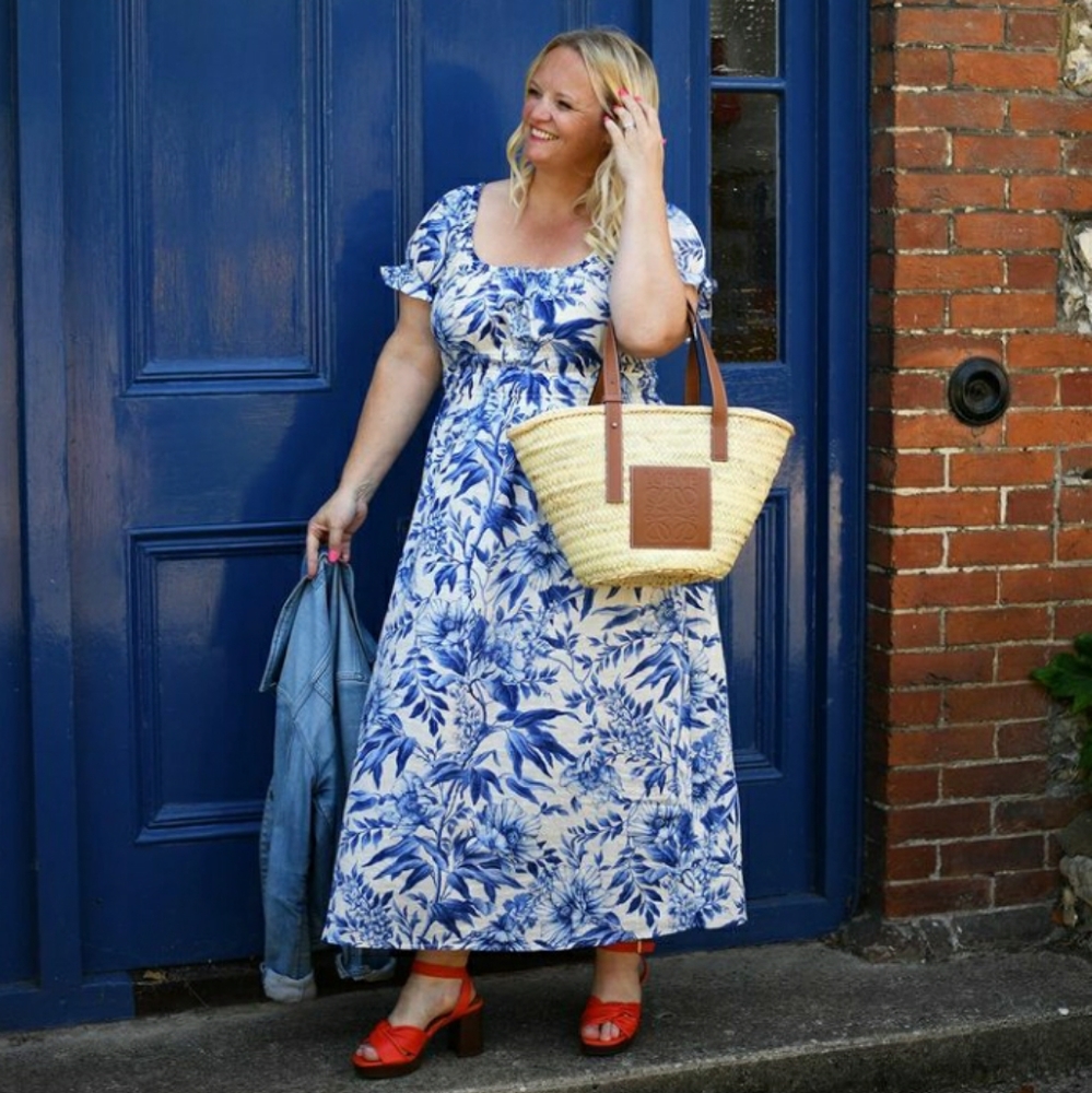 H&M off the shoulder dress